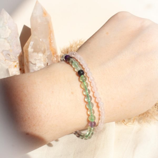 Fluorite Beaded Bracelet - Image 4