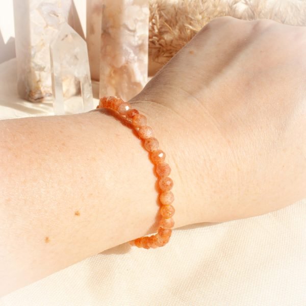 Sunstone Faceted Bracelet - Image 2