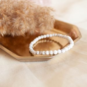 Howlite Beaded Bracelet