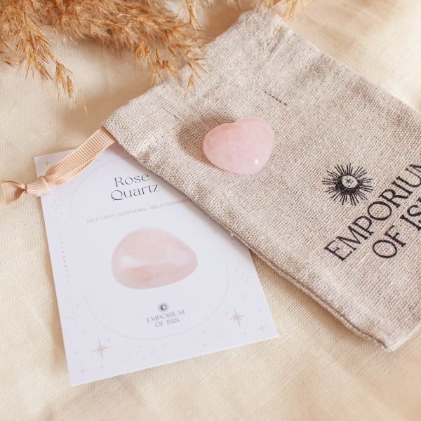 Rose Quartz Heart