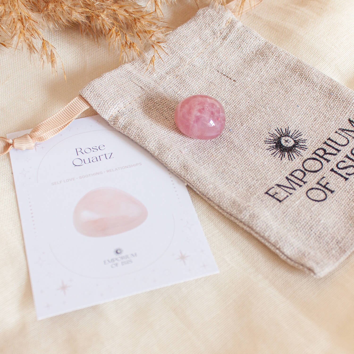 Rose Quartz Tumblestone